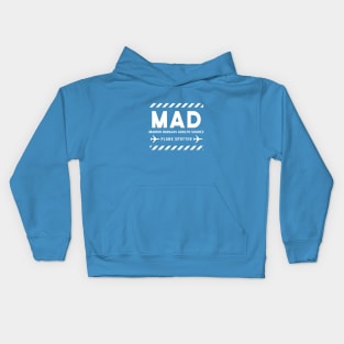 MAD Plane Spotter | Gift Kids Hoodie